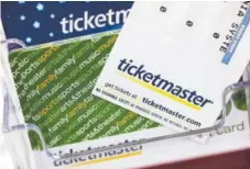  ?? Associated Press file ?? At select concerts, the Live Nation-owned ticketing company Ticketmast­er has implemente­d a program that changes the face value of a given seat throughout its on-sale period.