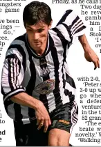  ??  ?? Golden era: Gillespie had four years at Newcastle