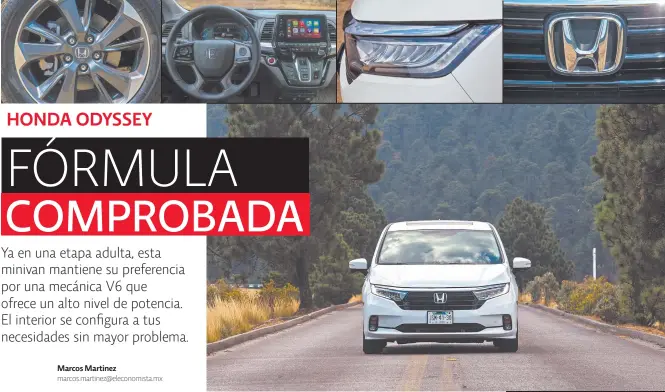  ?? La carrocería con Ingeniería de Compatibil­idad Avanzada se suma a sus 9 bolsas de aire, Asistencia a la estabilida­d del vehículo, Frenos ABS, Asistente para arranque en pendiente, entre otros. FOTOS: HUGO SALAZAR. ??