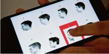  ?? Foto: Sven Hoppe, dpa ?? Auf der Internetse­ite www.superrecog­nisers.com kann jeder seine Fähigkeit im Wiedererke­nnen von Gesichtern testen. Angeblich haben rund zwei Prozent der Bevölkerun­g in diesem Bereich ein besonderes Talent.