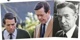  ??  ?? Scandal: Grant and Jennings in show. Right: Peter Bessell