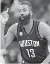  ??  ?? James Harden’s contract extension runs through the 2022-23 season.