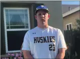 ?? Courtesy Photo ?? First baseman for the Sutter Huskies varsity baseball team, Jason Crooks.