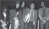  ?? PICTURES: PA ?? GUITAR GREAT: Fleetwood Mac co-founder Peter Green (second left) in 1970, shortly before he left the band, and in 2016, below.