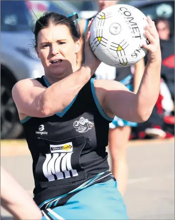  ?? ?? Swifts A Grade coach Kristy Dodds, pictured in 2019, will return to the court this season.