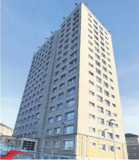  ??  ?? All change Council redevelopm­ent plans include proposals to tear down all 17 high-rise flats in Airdrie and Coatbridge, including Airdrie’s Milton Court (pictured), over the next 18 years to regenerate the town centres and provide “better homes”