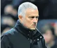  ??  ?? Angry: Jose Mourinho slammed his players after the goalless draw with Crystal Palace