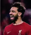  ?? EPA ?? Mohamed Salah, 30 anni, 2° gol stagionale in Champions