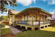  ?? Kenneth Ramey ?? The restoratio­n of this Sabine Street home in the historic First Ward earned a 2016 Good Brick Award.