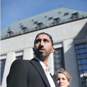  ?? COLE BURSTON/ OTTAWA CITIZEN ?? Deepan Budlakoti, who was born in Canada and has always lived here, is under threat of deportatio­n as the government is questionin­g his citizenshi­p.