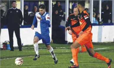  ?? Picture: Chris Davey FM4586632 ?? Herne Bay take on Walton Casuals on Saturday