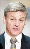  ??  ?? Bill English