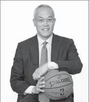  ?? PROVIDED TO CHINA DAILY ?? New NBA China CEO Derek Chang is confident the league can continue to grow its fan base here.