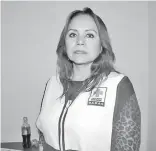  ??  ?? Patricia Mata de Adame, presidenta del consejo administra­tivo de la CR.