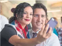  ?? PAUL CHIASSON/THE CANADIAN PRESS ?? Justin Trudeau knew how to use the youth vote to get elected. Kathleen Wynne is trying to do the same, Tim Harper writes.