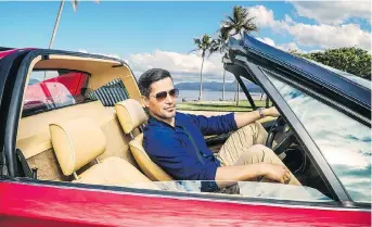  ?? CBS ?? Jay Hernandez takes on the title role of Thomas Magnum in the rebooted Magnum P.I., which debuts Sept. 24.
