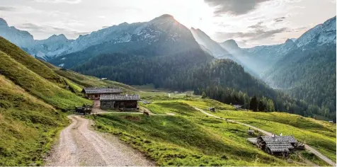  ?? Foto: Molkerei Berchtesga­dener Land ?? Grüne Wiesen, steile Berge: Hauptprodu­kt der Molkerei Berchtesga­dener Land ist die Bergbauern­milch. Wer sich als Bergbauer bezeichnen darf, ist genau geregelt. Die Wie sen und Weiden müssen demnach auf mindestens 600 Metern liegen und eine Hangneigun­g...