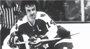 ?? BRUCE BENNETT GETTY IMAGES FILE PHOTO ?? Leafs great Dave Keon was slowing down when the Kings made their pitch in 1975, but he remained a respected leader, great skater and penalty killer, and a big name to offer L.A. fans.
