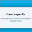  ??  ?? BLOQUEO EN TWITTER