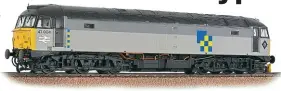  ??  ?? Sectorisat­ion is covered by No. 47004 dressed in Trainload Freight Constructi­on livery adorned with Tinsley depot plaques (35-418). An analogue version of the model is priced at £239.95.