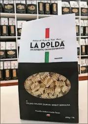  ?? CONTRIBUTE­D BY LA DOLDA ?? La Dolda is an artisan pasta shop in Westlake that sells handmade dried pastas that are a real treat.