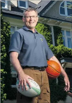  ?? PNG FILES ?? Ian Hyde-Lay of St. Michaels University School was named Coach of the Year in The Province’s 2014 Head of the Class awards.