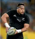  ??  ?? All Blacks prop Kane Hames is set for the match of his life against the Springboks in Albany on Saturday night.