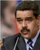  ?? EFE ?? Nicolás Maduro.