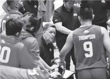  ?? ?? Tim Cone steered the Philippine men’s basketball team to a gold medal finish in the Asian Games last year.