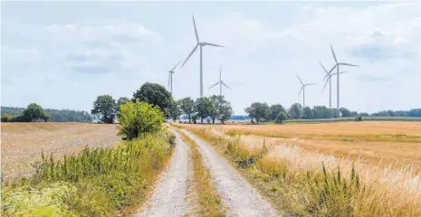  ?? SYMBOLFOTO: PATRICK PLEUL/DPA ?? Das Landratsam­t Sigmaringe­n lehnt den Antrag für die Windenergi­eanlage in Denkingen ab.