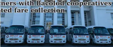  ?? CONTRIBUTE­D PHOTO ?? TRANSPORT operators in Bacolod City partner with beep™ operator AF Payments Inc▪ to roll out an automated fare collection system among modern jeepneys in the city and all over the Visayas▪