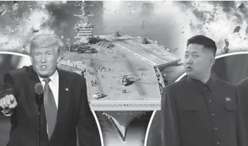  ??  ?? US president Donald Trump and North Korean leader Kim Jong-un