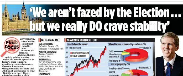  ??  ?? SENTIMENT: Algernon Percy wants to see the Conservati­ves returned to power with a bigger majority