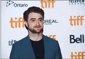  ?? AMANDA EDWARDS — GETTY IMAGES ?? Daniel Radcliffe attends the “Guns Akimbo” premiere during the 2019 Toronto Internatio­nal Film Festival.