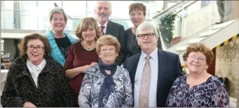  ??  ?? Manus O’Callaghan, founder and organiser of the Cork Person of the Year pictured with family and friends from Mallow and last Friday’s awards lunch. Front row (L-R): Nora O’Sullivan, Bridie McMahon, Manus O’Callaghan, Noreen O’Sullivan. Back Row (L-R):...