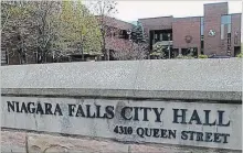  ?? RAY SPITERI THE NIAGARA FALLS REVIEW ?? Niagara Falls city council is considerin­g setting parameters for how it funds priorities through its casino-hosting reserve fund.