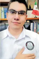  ?? CORTESÍA: MÉXICO REPUBLICAN­O ?? Daniel Ricardo Jaramillo Payán atendió la convocator­ia de inclusión