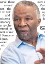  ??  ?? Thabo Mbeki