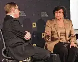  ?? CHUCK LINDELL ?? Democrat Lupe Valdez, former Dallas County sheriff, has said policy priorities include improved education and transporta­tion.