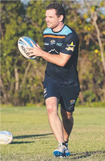  ?? Picture: ANNA ROGERS ?? DEBUT: New Northern Pride recruit Chris Ostwald is set to play his first game for his new club against the Townsville Blackhawks in Saturday’s trial at Barlow Park.