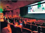  ?? HT ?? PVR, which runs about 835 screens across 71 cities, is currently operating most theatres at half capacity.