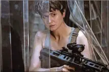  ?? MARK ROGERS / TWENTIETH CENTURY FOX VIA AP ?? Katherine Waterston stars in “Alien: Covenant.”