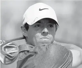  ?? KAMRAN JEBREILI/ASSOCIATED PRESS ?? Rory McIlroy wins player of the year on the European Tour for the third time in four years.