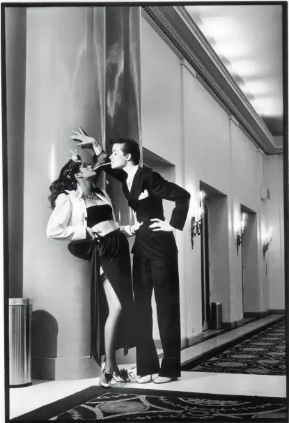  ??  ?? Helmut Newton, Vogue Paris 1979.