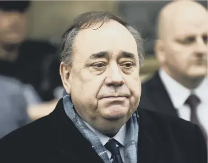 ??  ?? 0 Alex Salmond was cleared of all the criminal charges against him last week