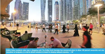 Uae Announces Visa Reforms To Lure Investors Boost Economy Pressreader