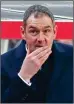  ??  ?? MISERY: Clement’s side are bottom