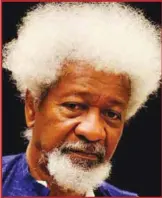  ??  ?? Soyinka