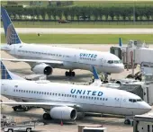  ?? Bill Montgomery / Houston Chronicle file ?? Besides the flight adjustment­s, United is increasing staffing at Bush Interconti­nental Airport and adding lobby check-in kiosks to increase efficiency.