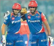  ?? PTI ?? Rishabh Pant (left) and Sanju Samson have been two of the best Delhi Daredevils batsmen in this IPL.